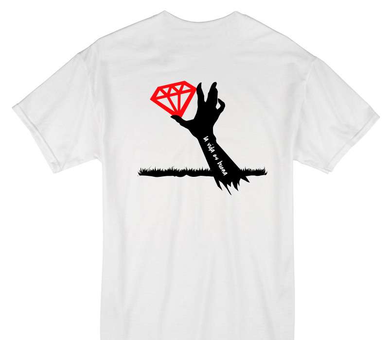 Custom Gildan 100% Cotton White T-Shirt