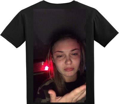 Custom Adult Soft Style 100% Cotton Black T-Shirt
