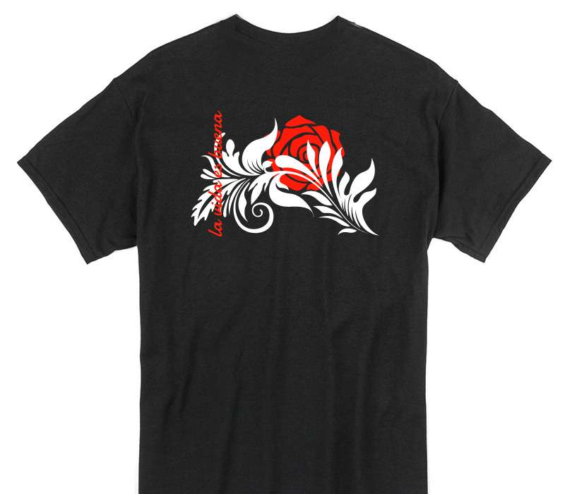Custom Gildan 100% Cotton Black T-Shirt