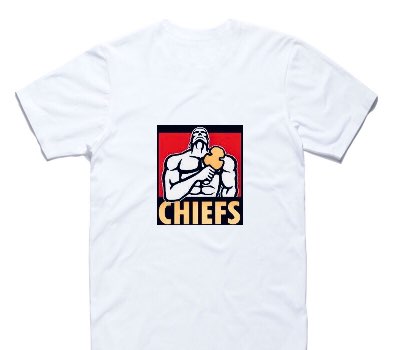 Custom AS Colour 100% Cotton White T-Shirt