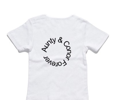 Custom AS Colour White Baby T-Shirt