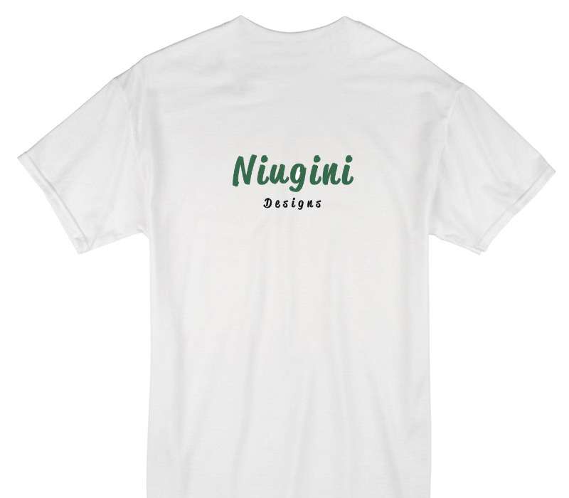 Custom Gildan 100% Cotton White T-Shirt