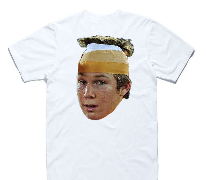 Custom AS Colour 100% Cotton White T-Shirt