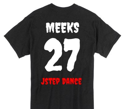Custom Gildan 100% Cotton Black T-Shirt