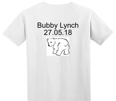 Custom Adult Soft Style 100% Cotton White T-Shirt