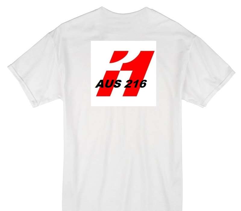 Custom Gildan 100% Cotton White T-Shirt
