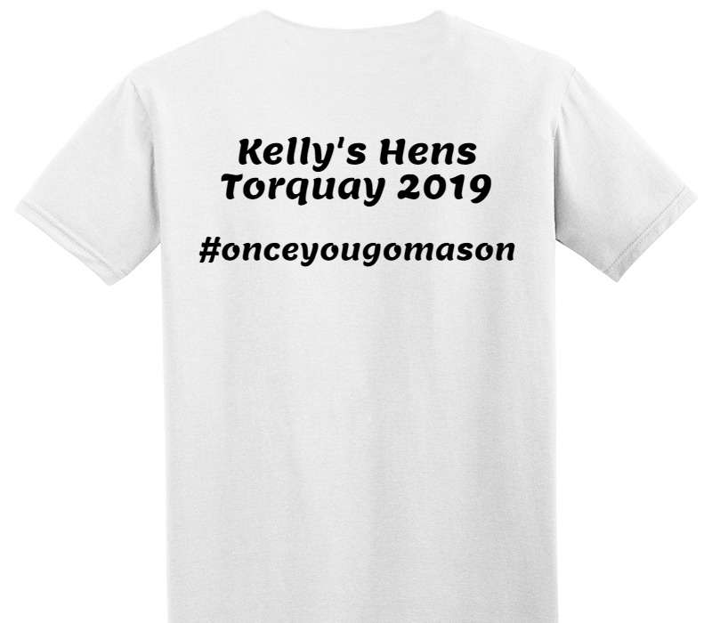 Custom Adult Soft Style 100% Cotton White T-Shirt