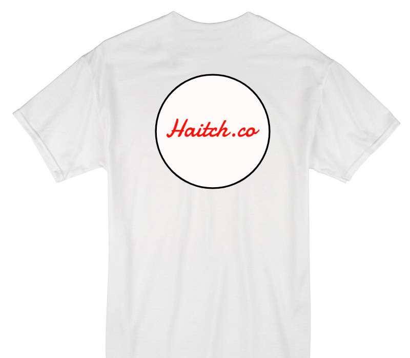 Custom Gildan 100% Cotton White T-Shirt
