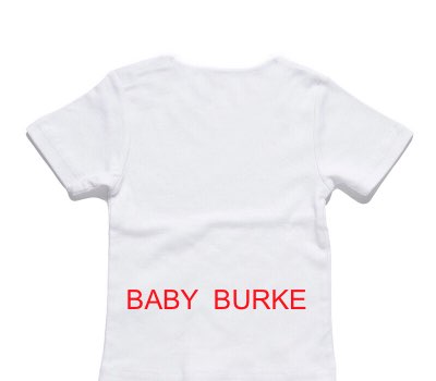 Custom AS Colour White Baby T-Shirt