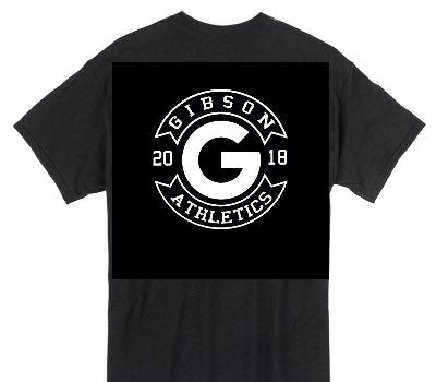 Custom Gildan 100% Cotton Black T-Shirt