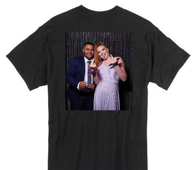 Custom Gildan 100% Cotton Black T-Shirt
