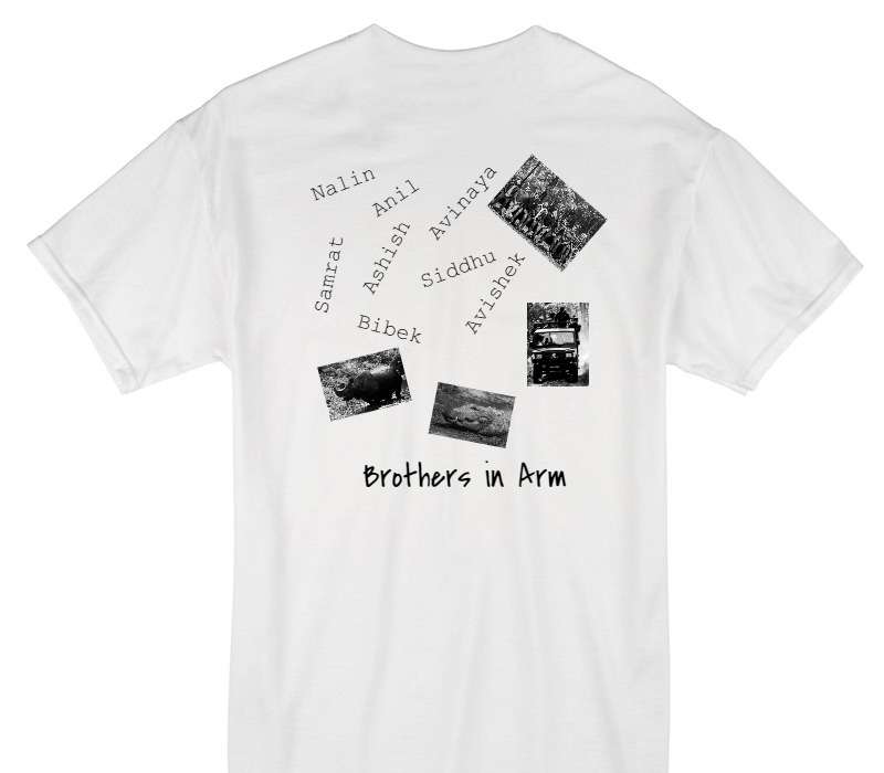 Custom Gildan 100% Cotton White T-Shirt
