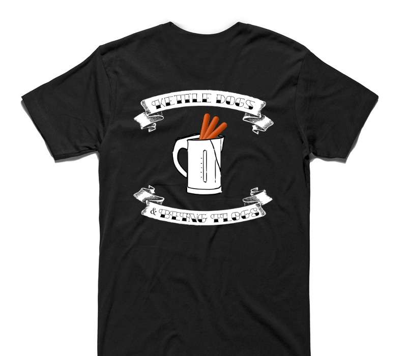 Custom AS Colour 100% Cotton Black T-Shirt