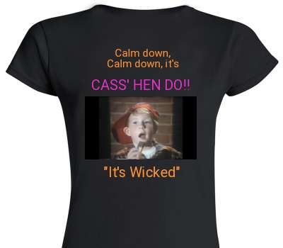 Custom Womens Soft Style 100% Cotton Black T-Shirt
