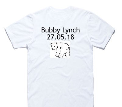 Custom AS Colour 100% Cotton White T-Shirt