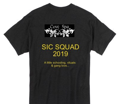 Custom Gildan 100% Cotton Black T-Shirt