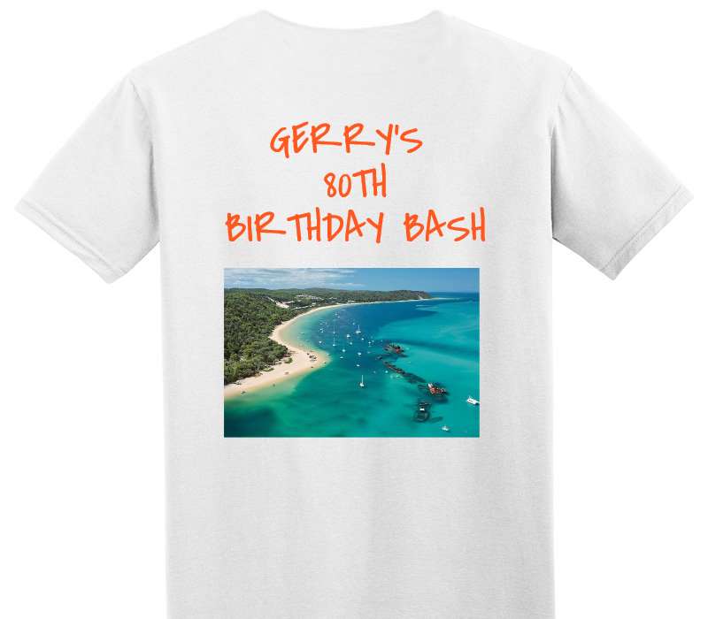 Custom Adult Soft Style 100% Cotton White T-Shirt