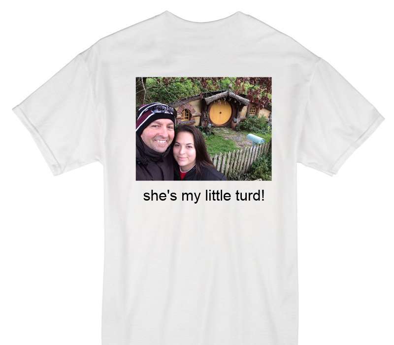 Custom Gildan 100% Cotton White T-Shirt