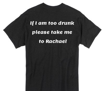 Custom Gildan 100% Cotton Black T-Shirt