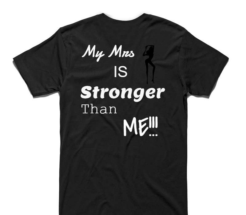 Custom AS Colour 100% Cotton Black T-Shirt