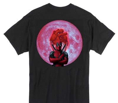 Custom Gildan 100% Cotton Black T-Shirt