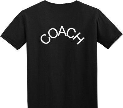 Custom Adult Soft Style 100% Cotton Black T-Shirt