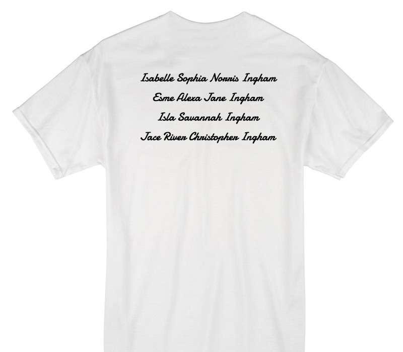 Custom Gildan 100% Cotton White T-Shirt