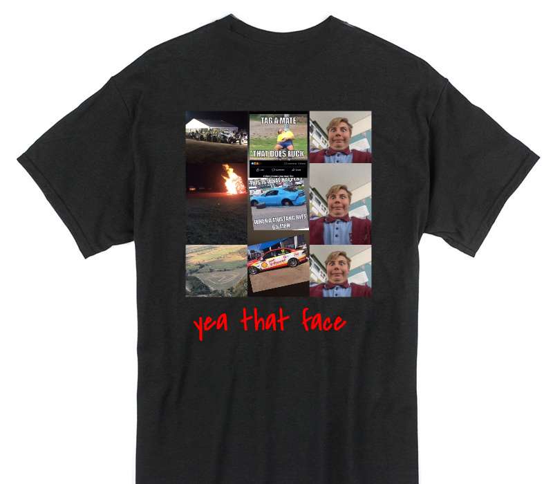 Custom Gildan 100% Cotton Black T-Shirt