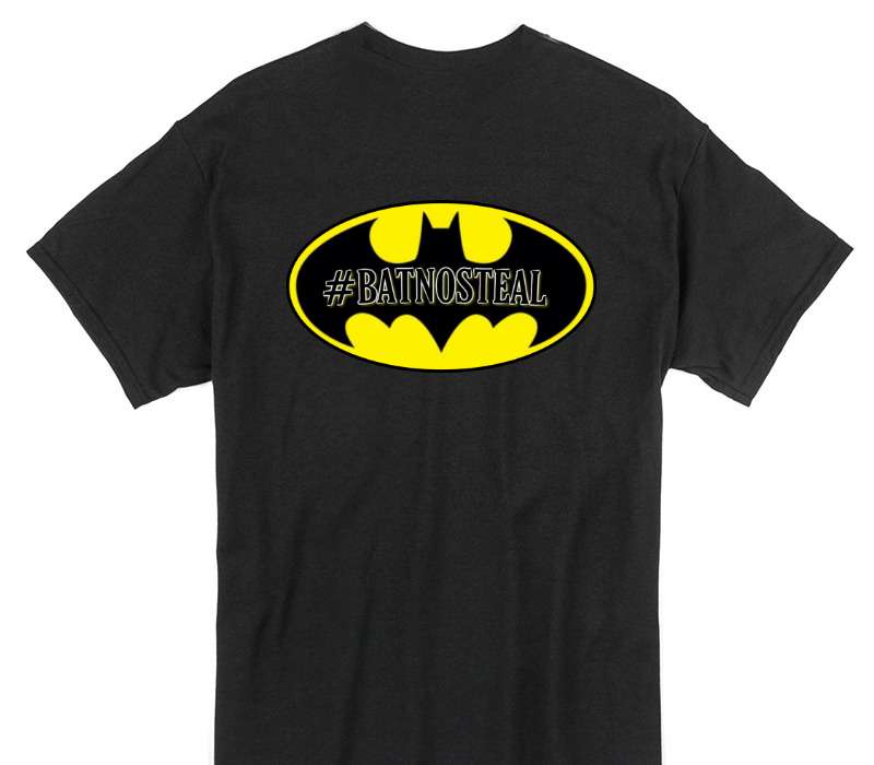 Custom Gildan 100% Cotton Black T-Shirt