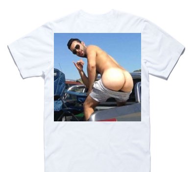 Custom AS Colour 100% Cotton White T-Shirt