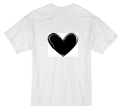 Custom Gildan 100% Cotton White T-Shirt