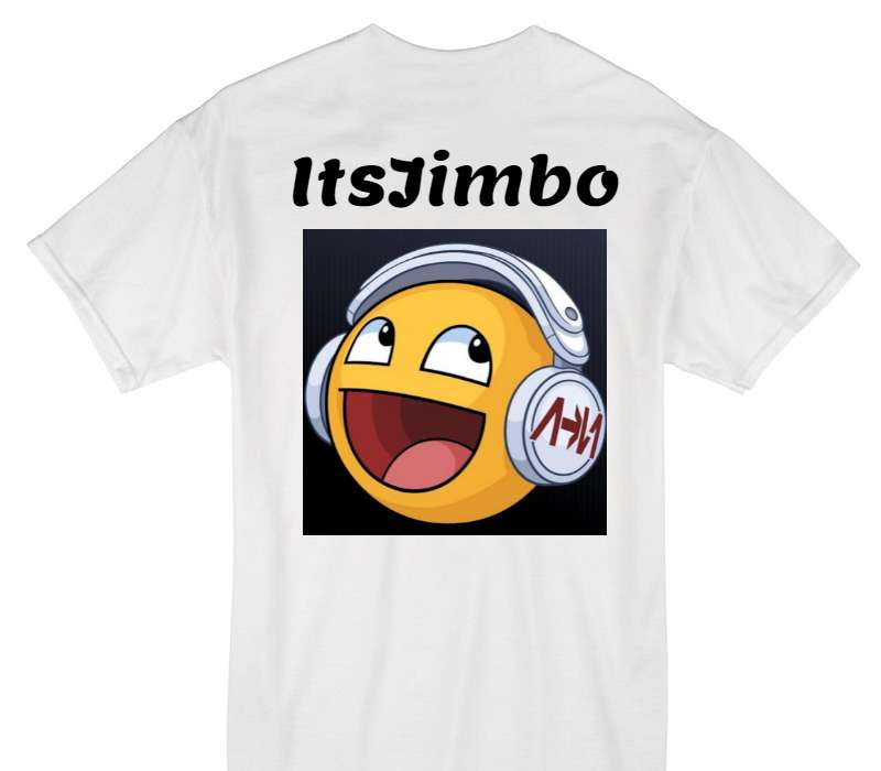 Custom Gildan 100% Cotton White T-Shirt