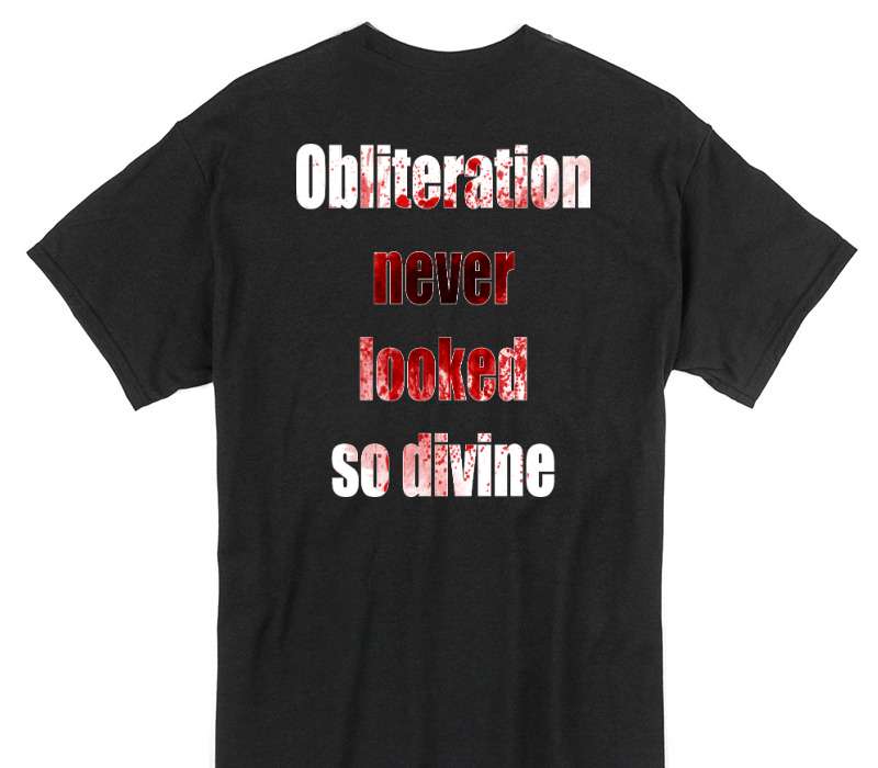 Custom Gildan 100% Cotton Black T-Shirt