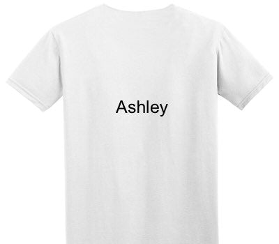 Custom Adult Soft Style 100% Cotton White T-Shirt
