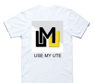 Custom AS Colour 100% Cotton White T-Shirt