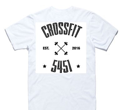 Custom AS Colour 100% Cotton White T-Shirt