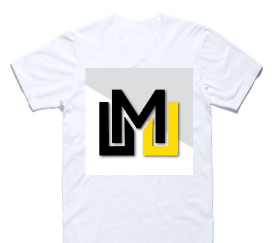 Custom AS Colour 100% Cotton White T-Shirt