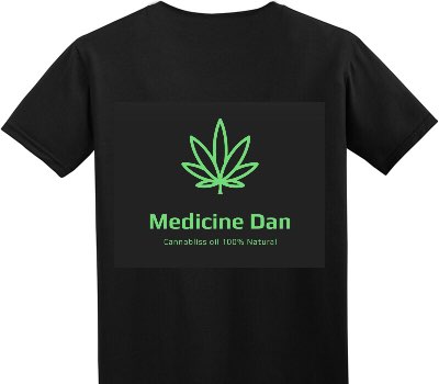 Custom Adult Soft Style 100% Cotton Black T-Shirt