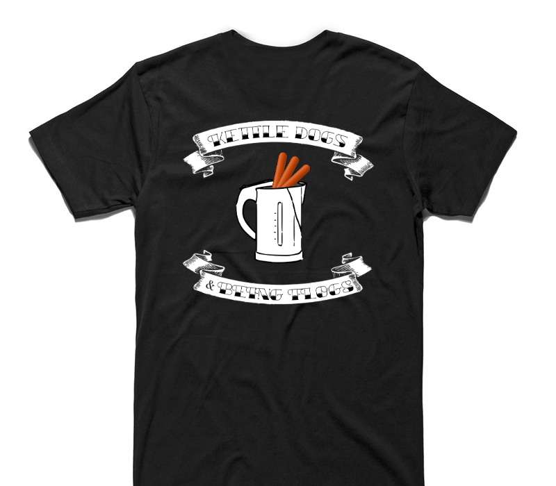 Custom AS Colour 100% Cotton Black T-Shirt
