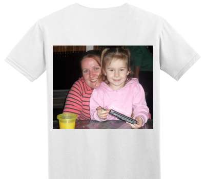 Custom Adult Soft Style 100% Cotton White T-Shirt