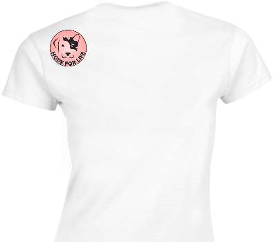 Custom Womens Soft Style 100% Cotton White T-Shirt
