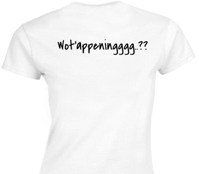 Custom Womens Soft Style 100% Cotton White T-Shirt