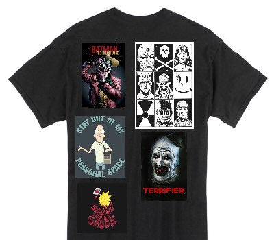 Custom Gildan 100% Cotton Black T-Shirt