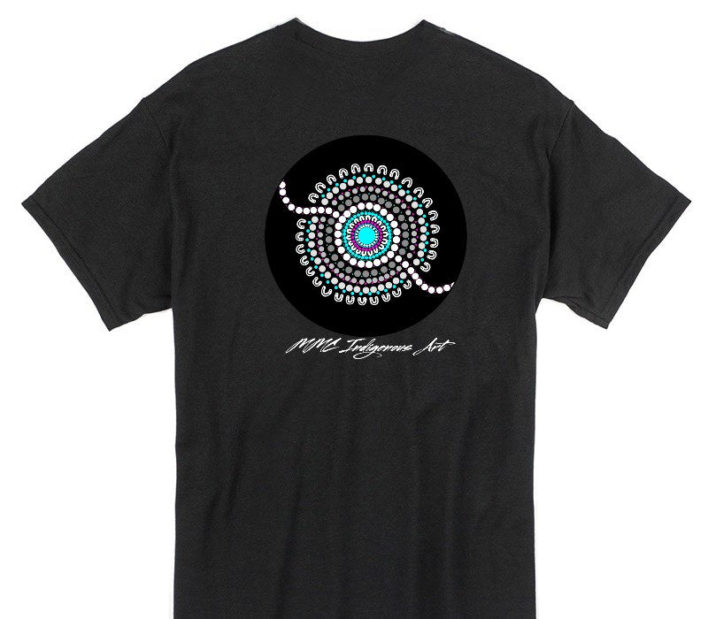 Custom Gildan 100% Cotton Black T-Shirt