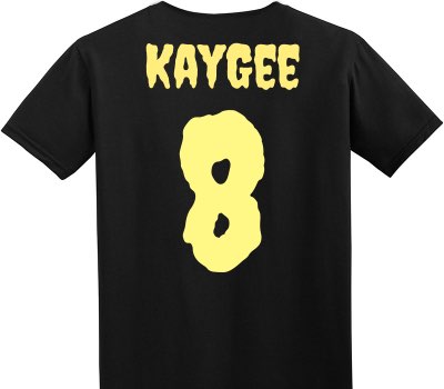 Custom Adult Soft Style 100% Cotton Black T-Shirt