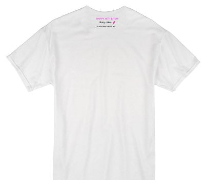 Custom Gildan 100% Cotton White T-Shirt