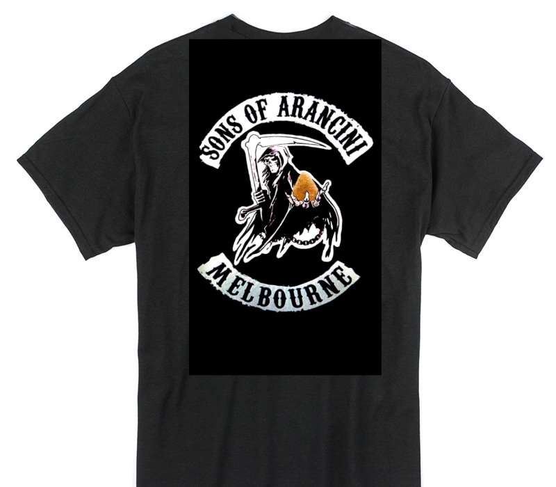 Custom Gildan 100% Cotton Black T-Shirt