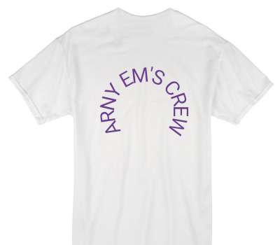 Custom Gildan 100% Cotton White T-Shirt