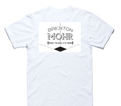 Custom AS Colour 100% Cotton White T-Shirt