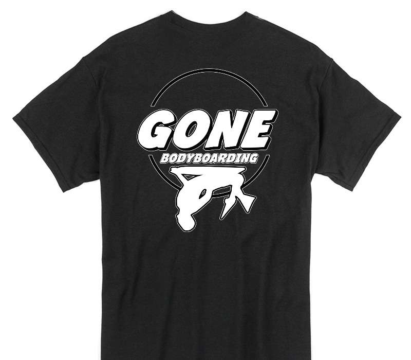 Custom Gildan 100% Cotton Black T-Shirt